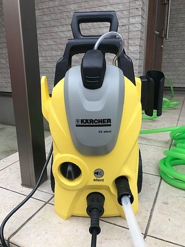 高圧洗浄機「ケルヒャー」 共用部分の清掃 ケルヒャー
