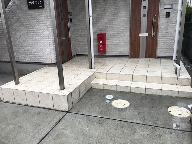 アパート共用部の清掃は定期的に行いましょう！